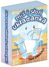 Miś i Słoń układanka mini