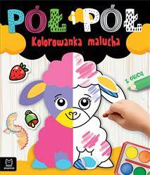 Pół i pół. Kolorowanka malucha z owcą