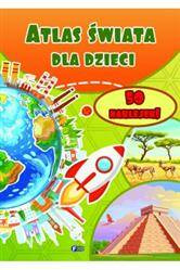 Atlas świata dla dzieci z naklejkami