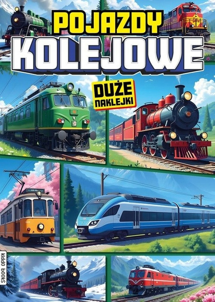 Pojazdy kolejowe + naklejki