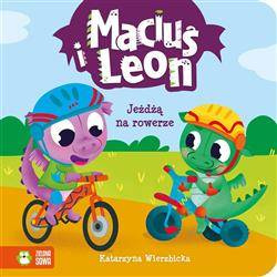 Maciuś i Leon jeżdżą na rowerze