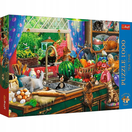 Puzzle 1000 Kociaki rozrabiaki