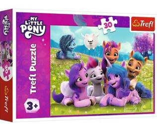Puzzle 30 Przyjacielskie koniki Pony