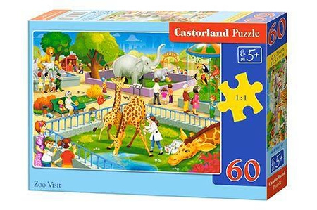 Puzzle 60 Zoo Visit / Wizyta w Zoo