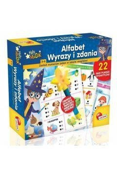 Mały Magik Alfabet wyrazy i zdania.  LISCIANI