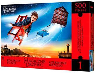 Magiczne Drzewo. Czerwone krzesło. Puzzle 500elem
