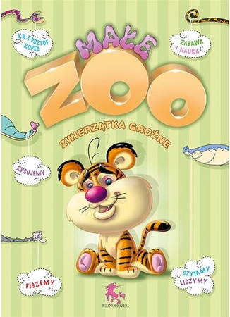 Małe zoo - zwierzątka groźne. Zabawa i nauka