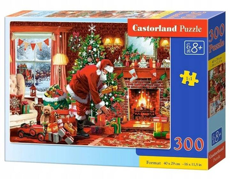 Puzzle 300 Santa's Special Delivery /Specjalna przesyłka Świętego Mikołaja