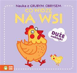 Nauka z grubym obrysem. Co widzę na wsi
