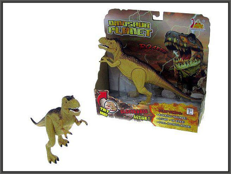 Tyranozaur światło i dźwięk 25cm