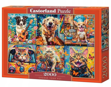 Puzzle 2000 el. Choose Your Pet
