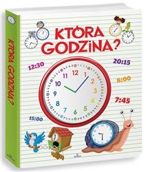 Która godzina?ksiązka z zegarem