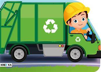 Wykrojnik. Śmieciarka