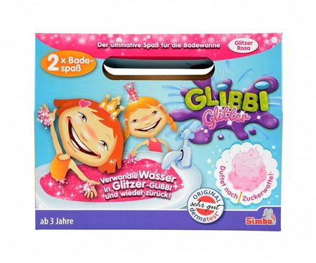 Glibbi Glitter proszek zmieniajacy wodę w masę