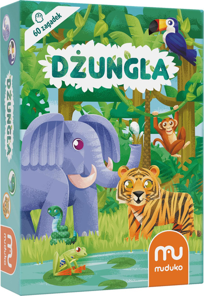 Gra - Dżungla 60 zagadek