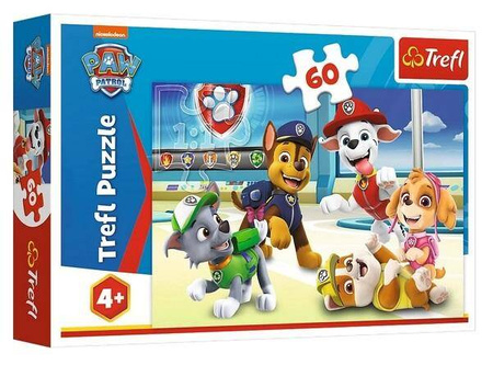 Puzzle 60 W świecie Piesków
