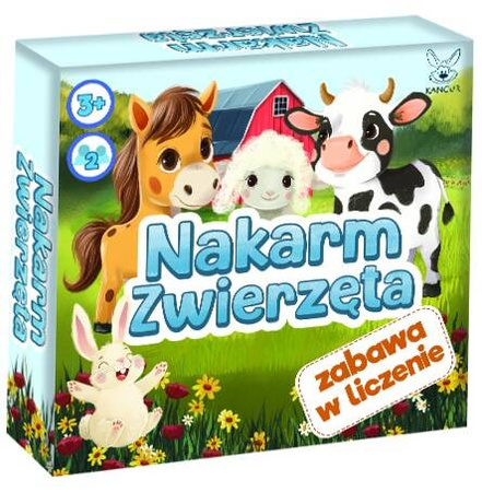 Nakarm zwierzęta Zabawa w liczenie