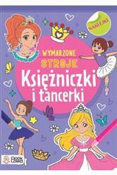 Księżniczki i tancerki. Kolorowanki z naklejkami