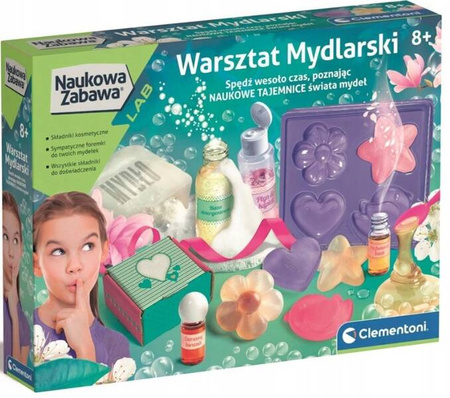 Warsztat mydlarski Naukowa zabawa