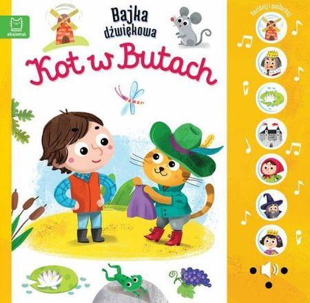 Naciśnij i posłuchaj! Kot w butach dźwiękowa