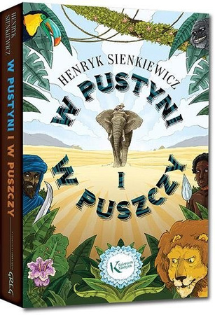 W pustyni i w puszczy.Kolorowa klasyka. GREG brosz