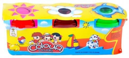 Masa plastyczna 3 kol. EUROTRADE