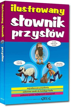 Ilustrowany słownik przysłów.  GREG  broszura
