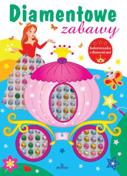 Kolorowanka z diamentami. Diamentowe zabawy