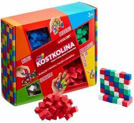 Kostkolina 4 kolory czerwona