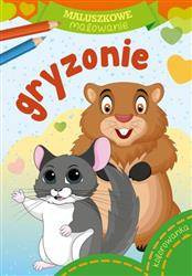 Maluszkowe malowanie. Gryzonie. Kolorowanka