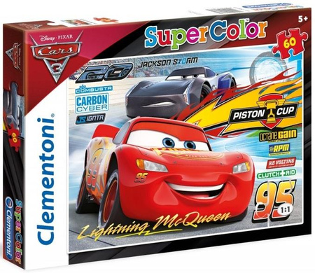 Puzzle 60 elem Auta 3 26973