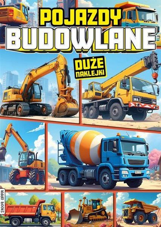 Pojazdy budowlane + naklejki