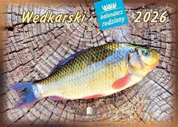 Kalendarz ścienny rodzinny 2026 Wędkarski WL14