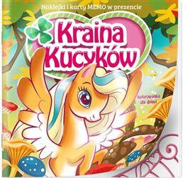 Kolorowanka Kraina kucyków Pomarańczowy konik