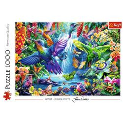 Puzzle 1000 Kolibry w tropikach