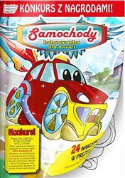 Kolorowanka Samochody - czerwony