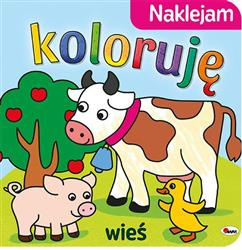 Naklejam koloruję. Wieś