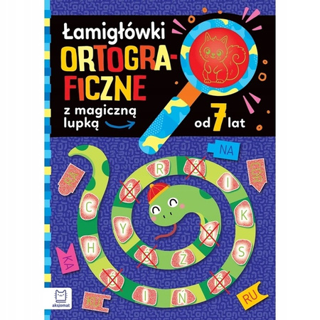 Łamigłówki ortograficzne z magiczną lupką od 7 lat