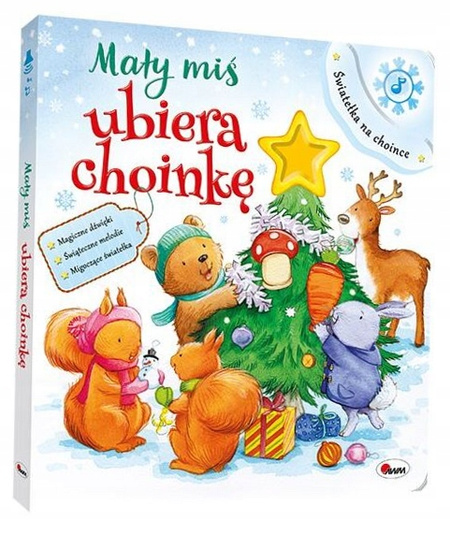 Mały Miś ubiera choinkę