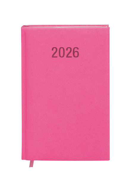Kalendarz książkowy A6 2026 Colorfix tygodniowy różowy