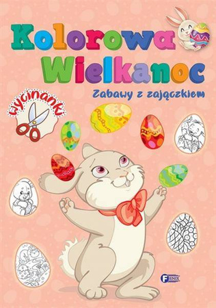Kolorowa Wielkanoc Zabawy z zajączkiem