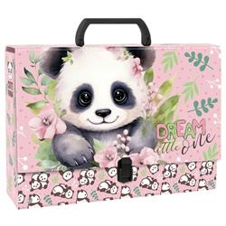 Teczka z  rączką gruba PANDA 10
