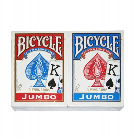 Karty do gry Jumbo Index 2 talie
