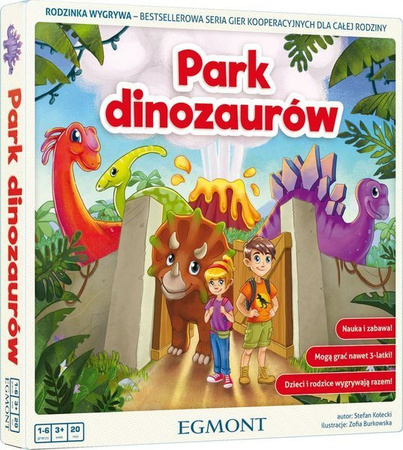 Park Dinozaurów Gra rodzinna EGMONT