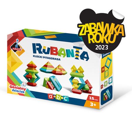 Klocki Pitagorasa RUUBANTA 15 elementów
