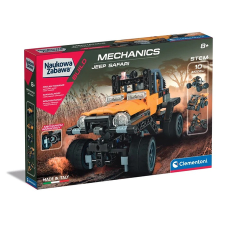 Laboratorium mechaniki Jeep CLEMENTONI
