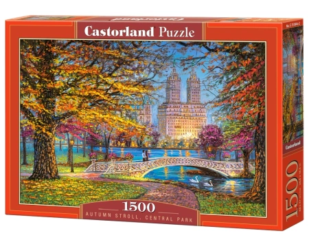 Puzzle 1500 el Autumn Stroll, Central Park