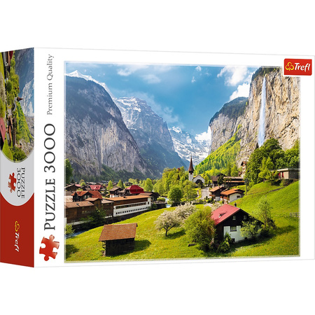 Puzzle 3000 Lauterbrunnen, Szwajcaria
