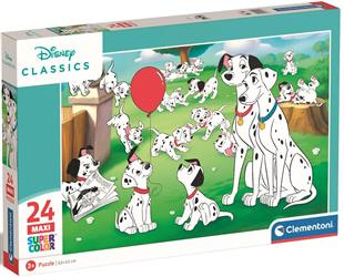 Puzzle 24 Maxi Disney Classic 101 Dalmatyńczyków