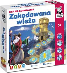 Zakodowana wieża. Gra na kodowanie Kapitan Nauka